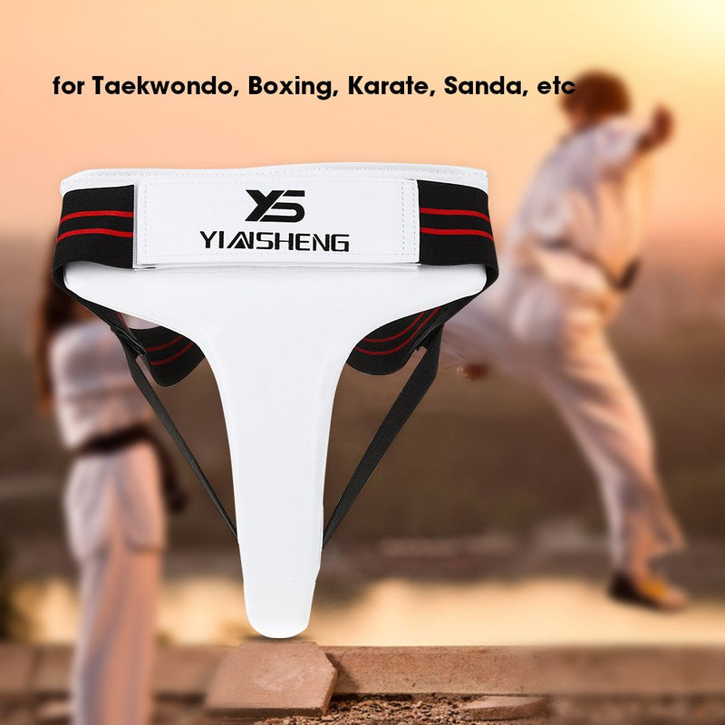 [AUSTRALIA] - Female Groin Guard, Ergonomic Design Women Groin Guard Protector for Stand Up Sports Boxing Karate Jockstrap Sanda Crotch Protector Large 