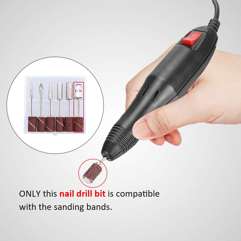 Electric Nail Drill Cadrim Nail Drill Machine Nail File Drill Set Kit for Acrylic Nails Gel Nail Glazing Nail Drill Nail Art Polisher Sets Glazing Nail Drill Fast Manicure Pedicure Gray - BeesActive Australia