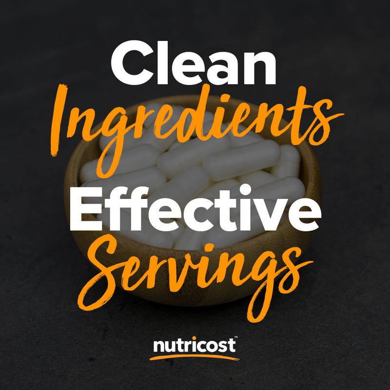Nutricost L-Citrulline 750mg, 180 Capsules - 1500mg Per Serv, Gluten Free 180 Count (Pack of 1) - BeesActive Australia