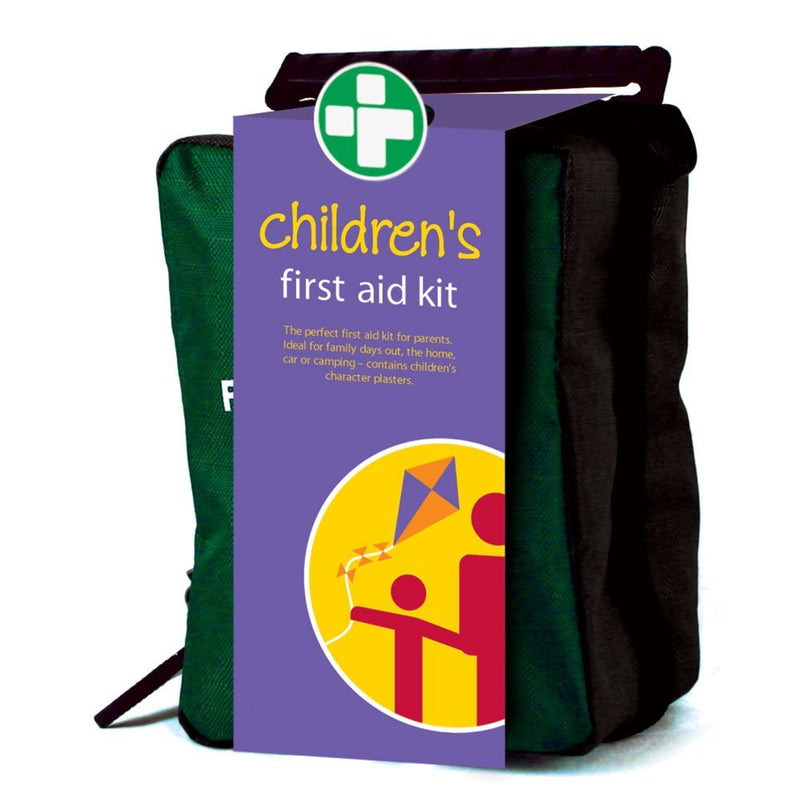 Reliance Medical Children's First Aid Kit in Green Helsinki Bag - Ideal For Families, Childminders & Nurseries Single - BeesActive Australia