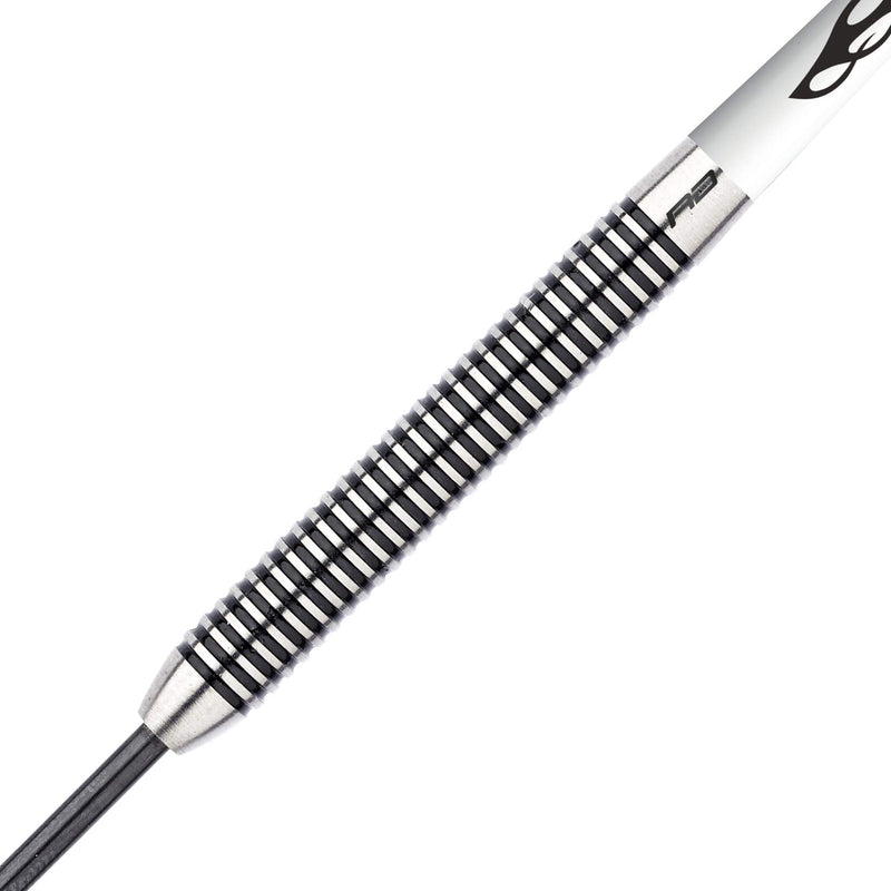 [AUSTRALIA] - RED DRAGON Pegasus Tungsten Steel Darts Set - 30 Gram - White Shafts, White Extra Thick Flights and Case 