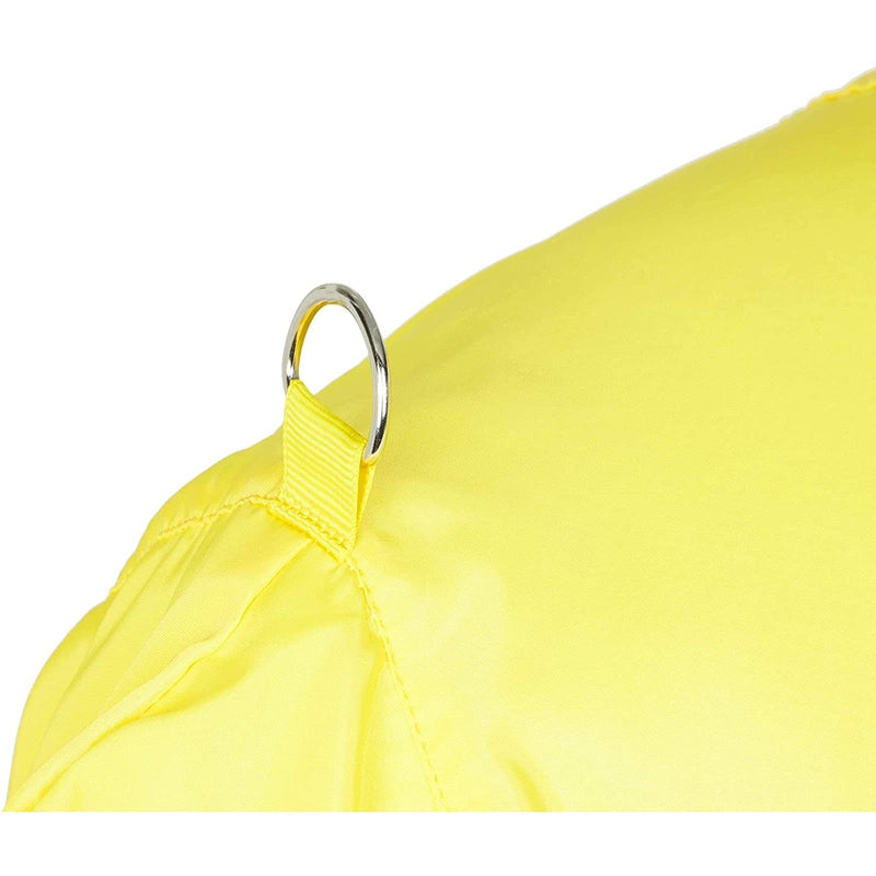 Dog Raincoat Jacket, Pet Rain Slicker with Hood, Medium (18.2 x 16.9 in, Yellow) - BeesActive Australia