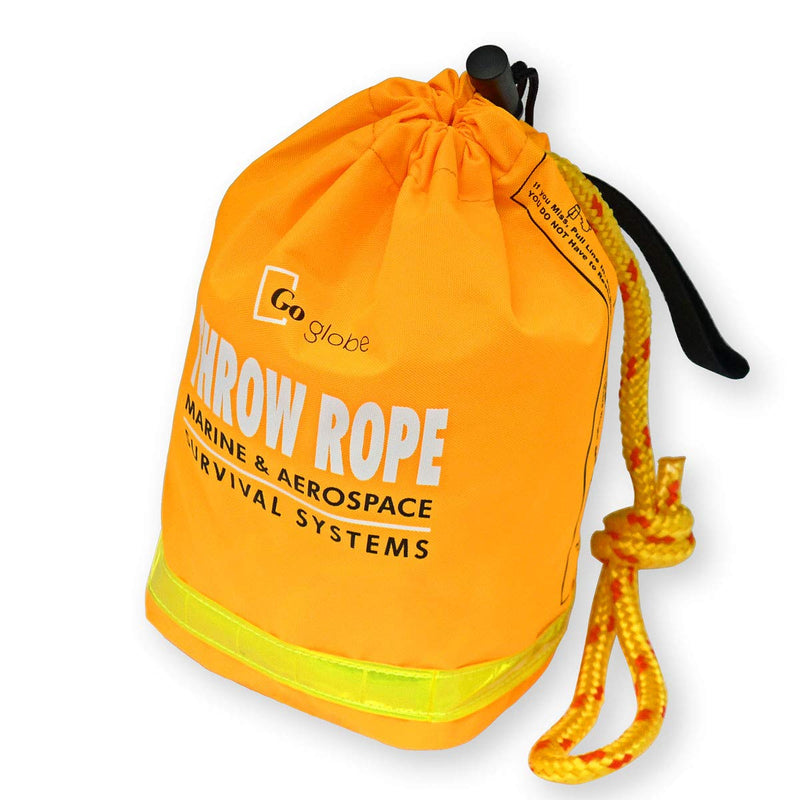 [AUSTRALIA] - Goglobe Throw Rope Throw Bag 60 Feet Floating Rope for Boating Kayaking Ice Fishing Boat Safety 