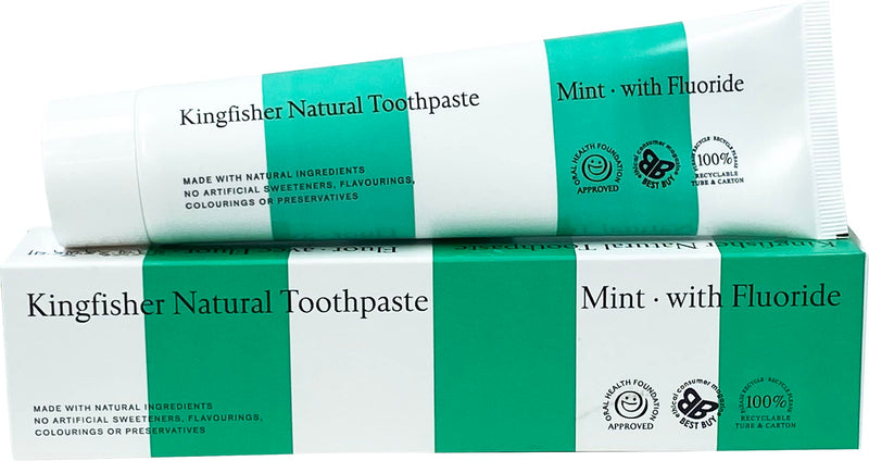 Kingfisher 100 ml Mint Toothpaste - 3-Pack - BeesActive Australia