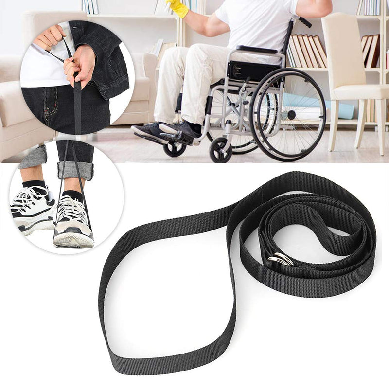 Leg Lifter Strap Foot Rigid Loop Lift for Wheelchair Bed Car, Hip Replacement, Senior & Elderly Mobility Aid Tool - BeesActive Australia