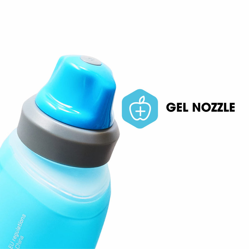Hydrapak SoftFlask 150ml - Collapsible Trail Running Vest Soft Gel Flask Bottle - (150 ml/5 oz) - BeesActive Australia