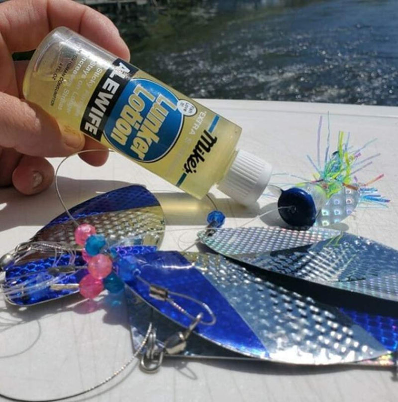 Mike's Fising Bait/Lure Lunker Lotion Bunker Menhaden Regular - BeesActive Australia