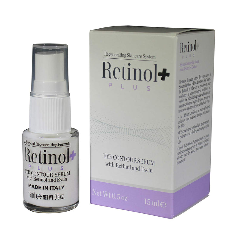 Beauty Spa Retinol Plus Eye Contour Serum with Retinol and Escin 0.5 oz - BeesActive Australia