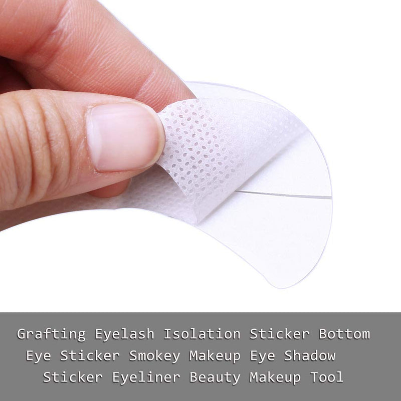 Pengxiaomei 100 Pcs Eyeshadow Pads Stencils, Professional Eyeshadow Shield Eyeshadow Patches for Eye Makeup Supplies - BeesActive Australia