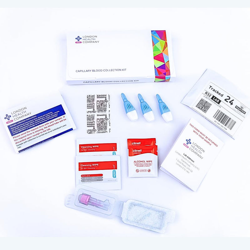 Long Term Diabetes Test | Check Your HbA1c Levels | At-Home Blood collection Kit | Fast Laboratory Results in 24 hours - BeesActive Australia