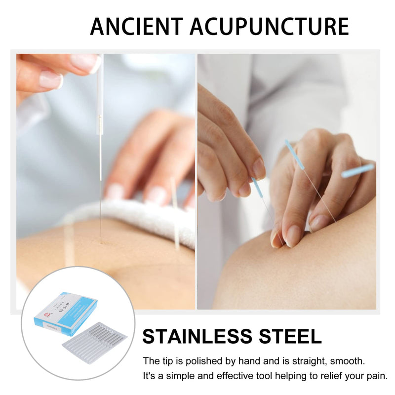 Artibetter 100pcs 0. 25x50mm Disposable Sterile Massage Needle for Health Care 0. 25*50mm - BeesActive Australia
