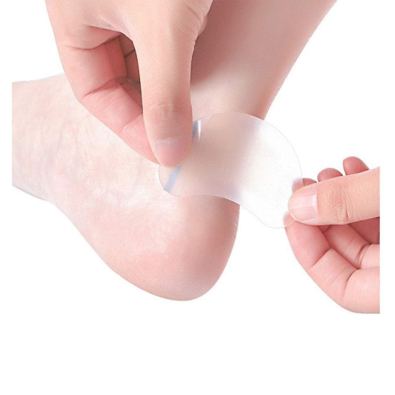 24Pcs Invisible Blister Plasters Bandages Hydrocolloid Gel Dressing Blister Cushion Pads Gel Blister Guard Blister Prevention Patches Waterproof Blister Protector Hydro Seal Band Aid for Heel Foot Toe 24pcs - BeesActive Australia