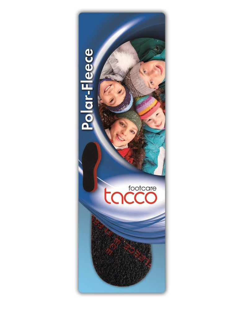Polar Fleece Winter Shoe Boot Insoles Inserts | Odor Absorbing Insoles for Adults Men and Women by Tacco | Made in Germany (44 EUR/US M11) 44 EUR / US M11 - BeesActive Australia