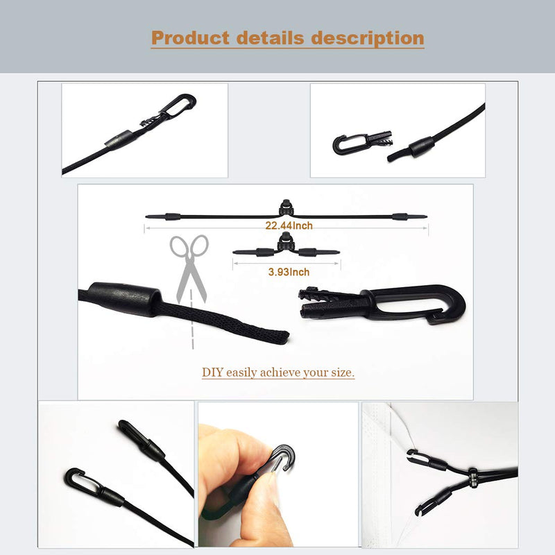 Mask Strap Extension Hook,Anti-Tightening Ear Protector Decompression Buckle,Relieving Long-time Wearing Ears' Pressure - BeesActive Australia