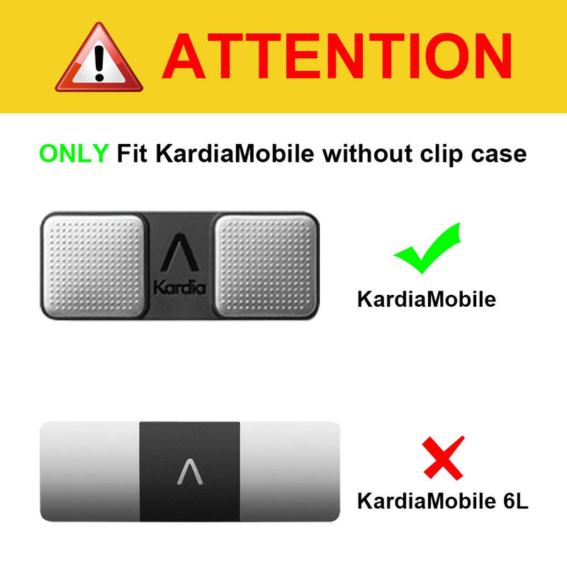 Fintie Protective Case for Alivecor Kardia Mobile, Premium PU Leather Carrying Cover with Magnetic Closure and Key Holder for KardiaMobile EKG Heart Monitor, [Not Fit KardiaMobile 6L], Black - BeesActive Australia