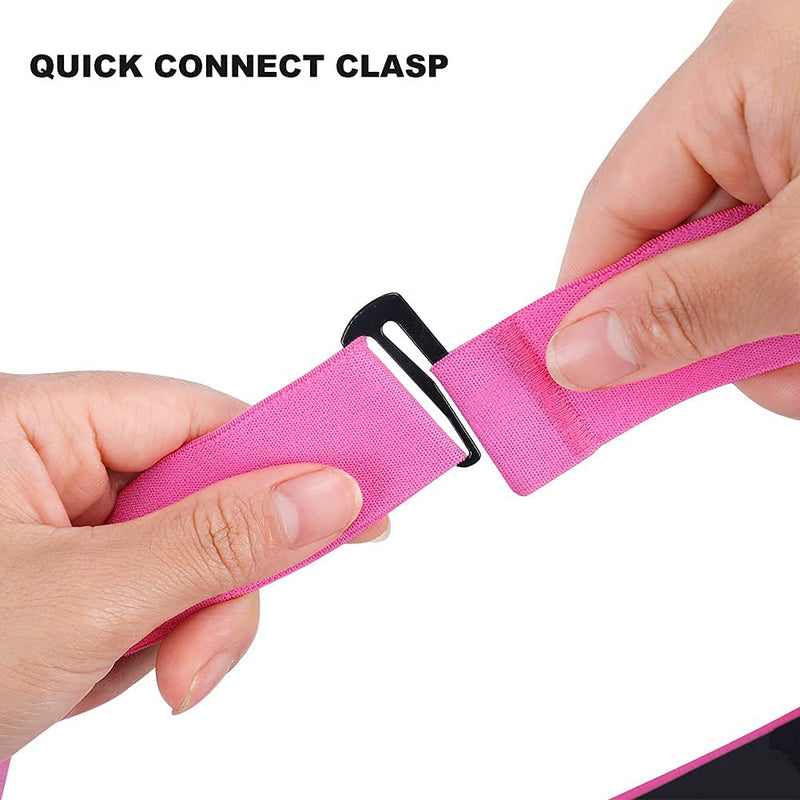 Heart Rate Monitor Replacement Chest Strap Pink Large - BeesActive Australia