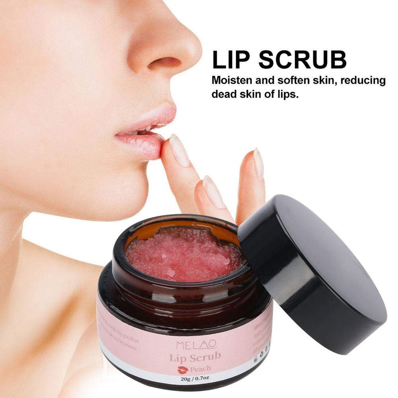 Lip Scrub, Lip Exfoliator Organic Exfoliating Scrubs for Dry Lips Moisturizes Moisturizing Dead Skin Removal Lips Care - BeesActive Australia