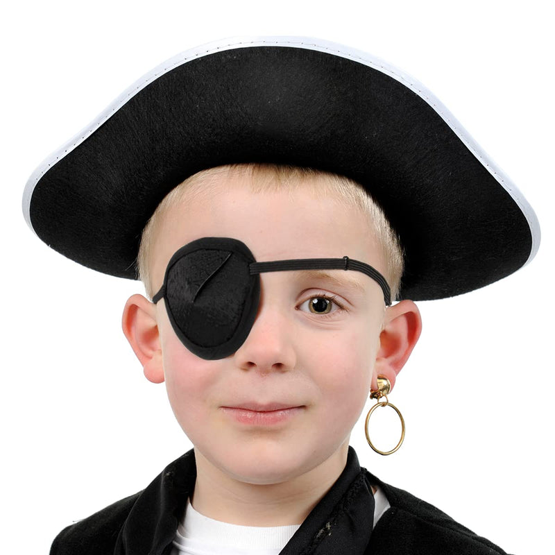 Acu-Life Eye Patch for Kids or Adults, Great Pirate Costume Women or Men, Black All - BeesActive Australia