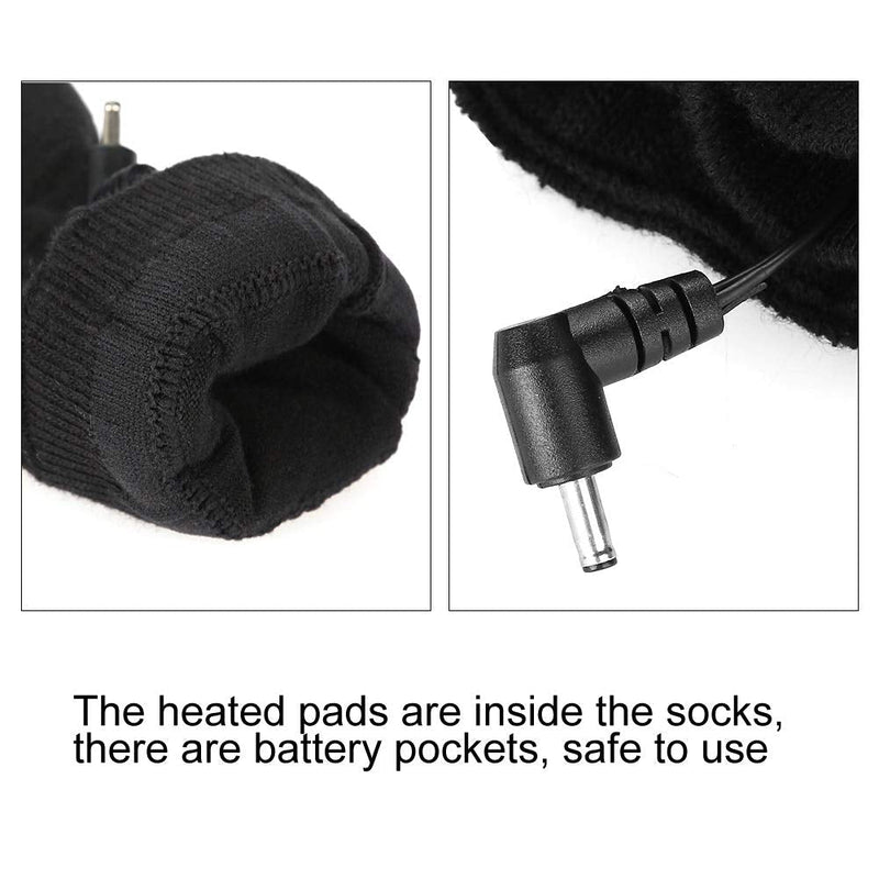 Conlense Heated Socks, Men & Women Rechargeable Battery Heated Socks 3 Temperatures Outdoor Warm Winter Socks - BeesActive Australia