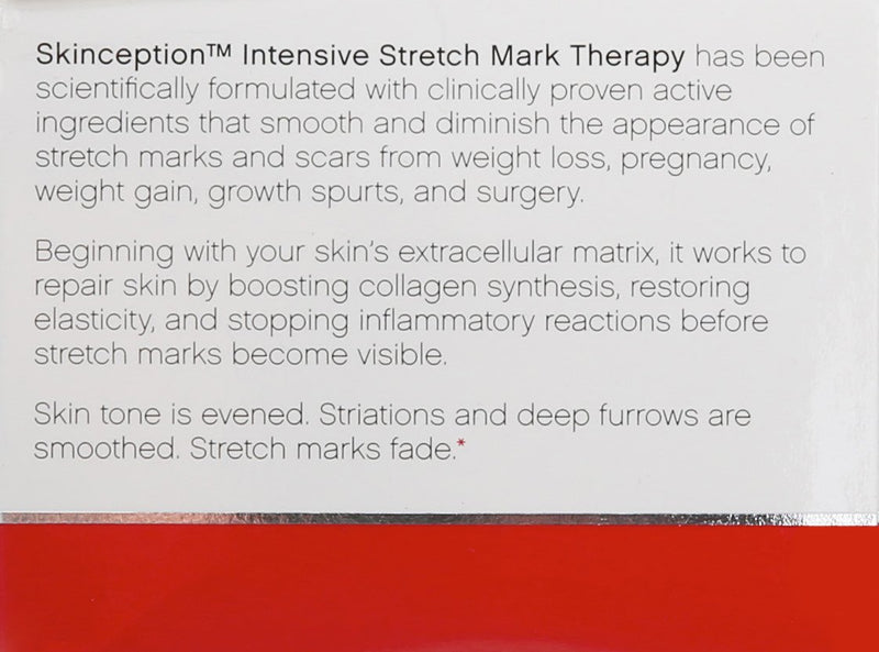 Skinception Intensive Stretch Mark Cream Therapy, 4 Fluid Ounce - BeesActive Australia