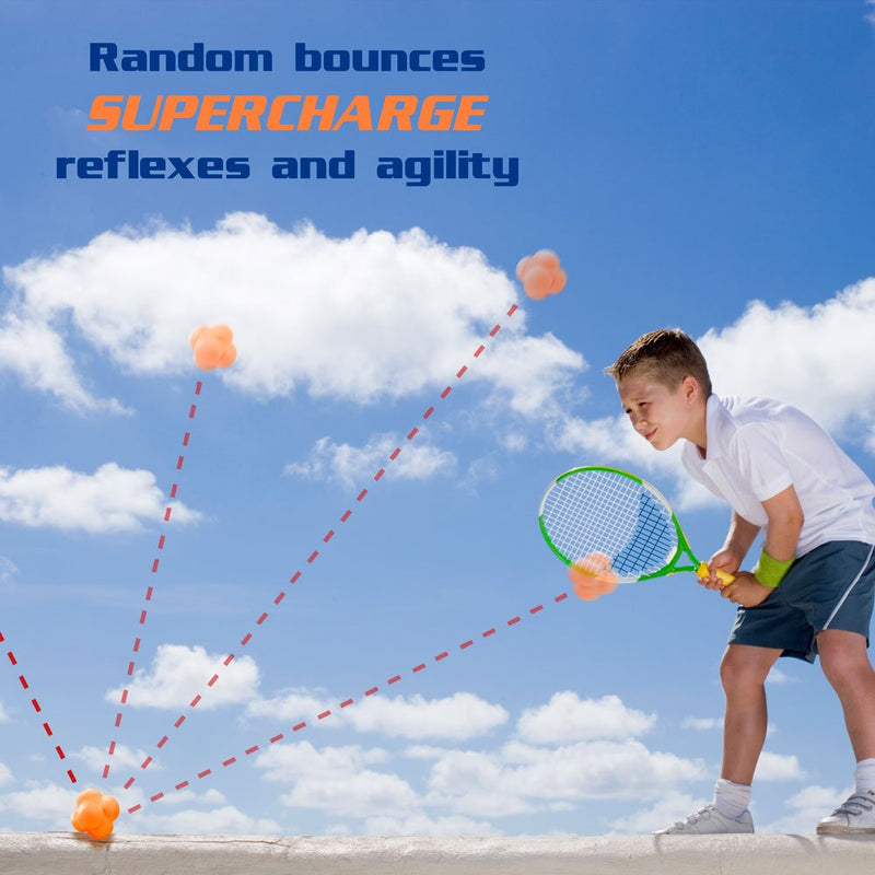 Crown Sporting Goods Hi-Bounce Reaction Ball Agility Trainer Pink - BeesActive Australia