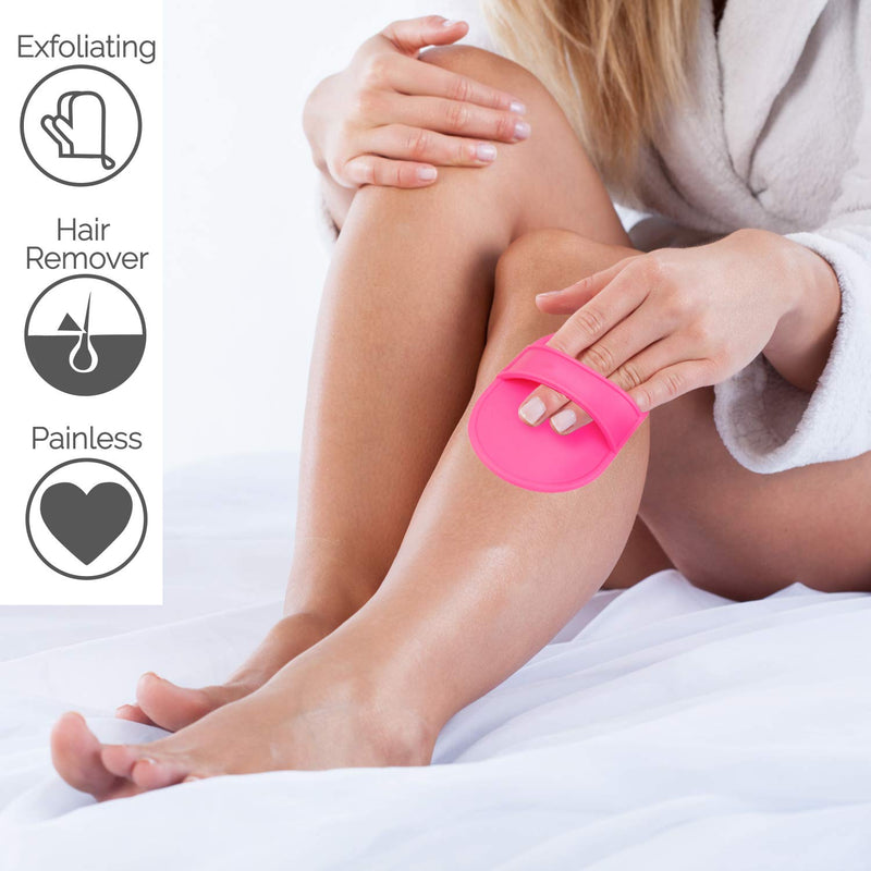 TRIXES Exfoliating Hair Removal Pads Set of 20 Smooth Skin on Legs Arm Face Top Lip Beauty Aid - BeesActive Australia