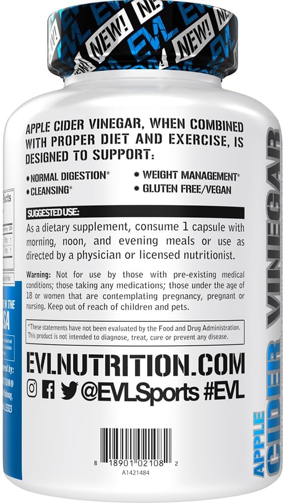 Evolution Nutrition Apple Cider Vinegar - BeesActive Australia