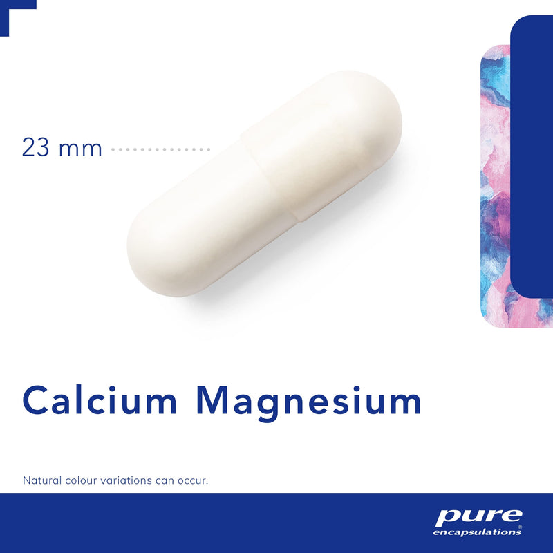 Pure Encapsulations - Calcium Magnesium (Citrate/Malate) - Highly Absorbable Form of Calcium with Magnesium - 180 Capsules - BeesActive Australia
