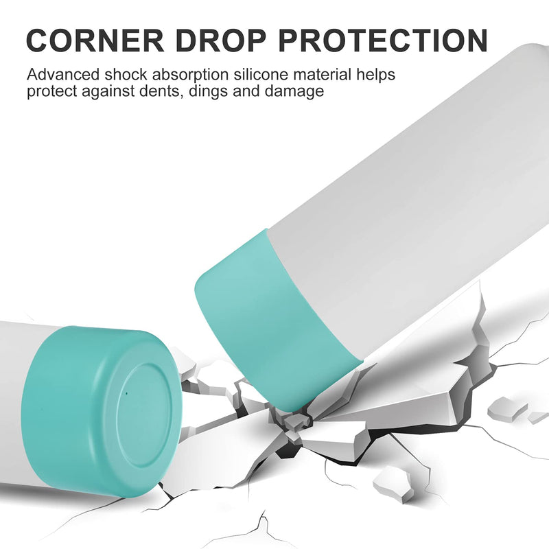 CHEETAH Protective Boot for Hydro Flask Sport Water Bottle 12oz - 40oz, BPA Free Anti-Slip Bottom Silicone Sleeve Cover, Compatible with All Water Bottles with Bottom Width of 2.87-3.56in Alpine 12-24oz - BeesActive Australia