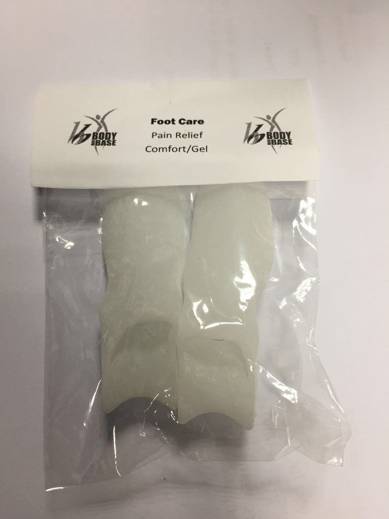 Gel Bunion Protector Toe Straightener Spreader Correctors Podiatrist Treatment (Little Toe Pair) Little Toe Pair - BeesActive Australia