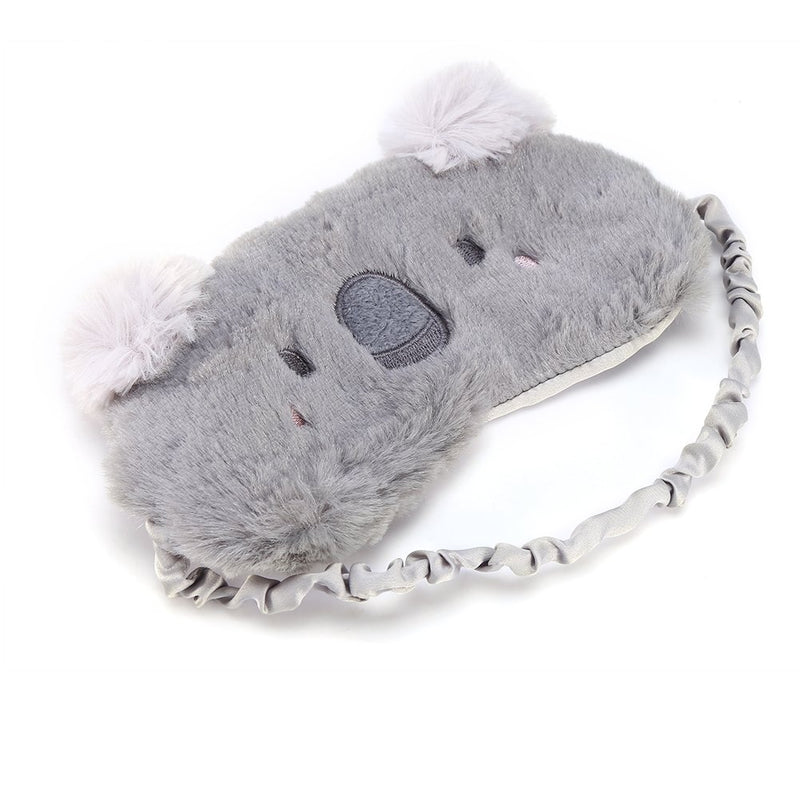 Sleeping Eye Mask,Plush Blindfold,Cute Animal Eye Cove,Soft Eye Mask with Adjustable Head Strap,Nap Eye Shade Mask,Eye Cover for Travel and Shift Work(Koala) Koala - BeesActive Australia