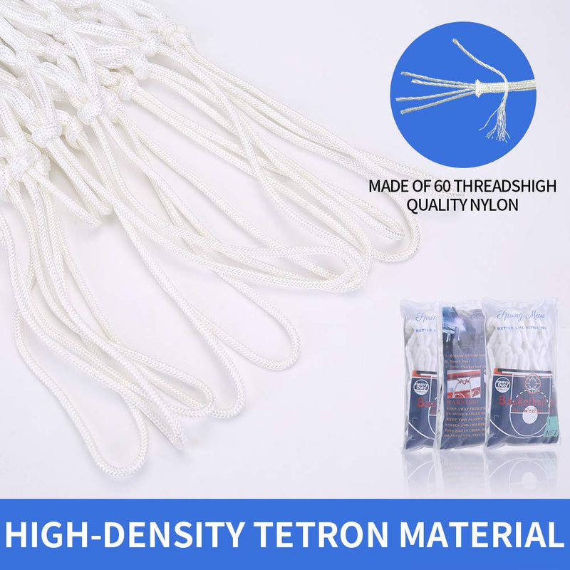 Basketball Net, Swish Extra Heavy Duty Basketball Net, and Durable in All Weather - 12 Loops - BeesActive Australia