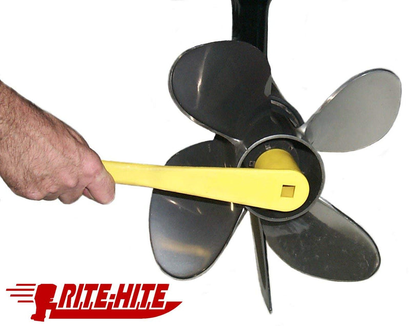 [AUSTRALIA] - RITE-HITE New and Improved, Light-Weight Propeller Wrench w/Stainless Steel Insert, Easy to use and Store, and Very Durable; Comes in Yellow or Red 