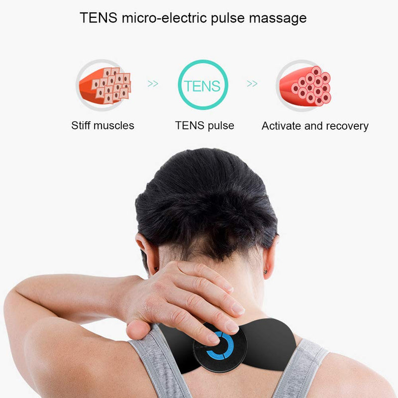 Electric Neck Massager, 6 Modes and 6 Gears Massage Intensities Cervical Vertebra Massage Device, Suitable for Shoulder Neck Hand Waist Leg(#2) #2 - BeesActive Australia