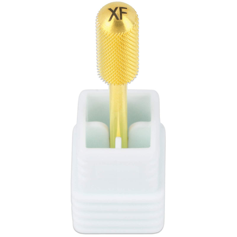 Pana 3/32" Small Smooth Top Nail Carbide Bit - Gold Color (Grit: Extra Fine - XF) for Electric Dremel Drill Machine - BeesActive Australia