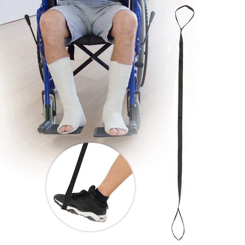 Leg Lifter Strap with Foot Strip, Mobility Aid for Disability, Elderly, Hip Replacement - Nylon - BeesActive Australia
