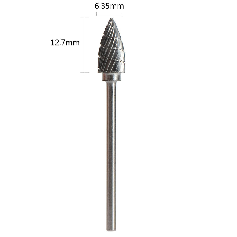 SpeTool Electric Nail Drill Bit Rotary Burr Cuticle Cleanner Rotary Burr 3/32" Shank For Nail Polishing Manicure - BeesActive Australia