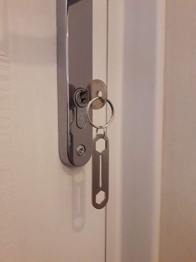 Cyclaire Key Turner, Strong Stainless Steel Key Turner That Makes Key Easier to Turn, Even for Weaker Hands - BeesActive Australia