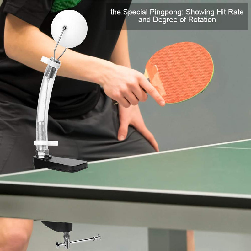 DEALPEAK Rapid Rebound Table Tennis Training Robot Fixed Ping Pong Ball Practice Machine Trainer - BeesActive Australia