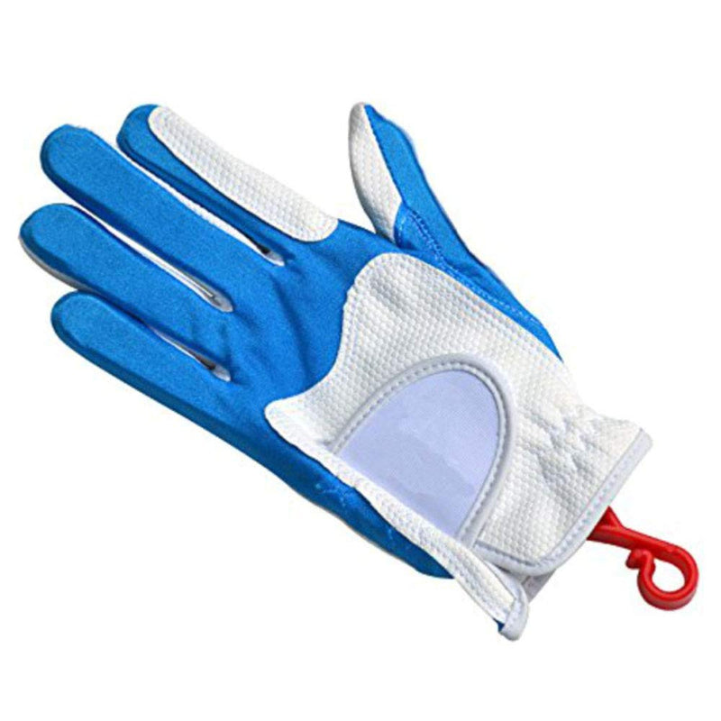 DGZZI Golf Gloves Stretcher 2PCS Durable Outdoor Sport Gloves Holder Keeper Hanger Dryer Shaper Tool Accessories Yellow and Blue - BeesActive Australia