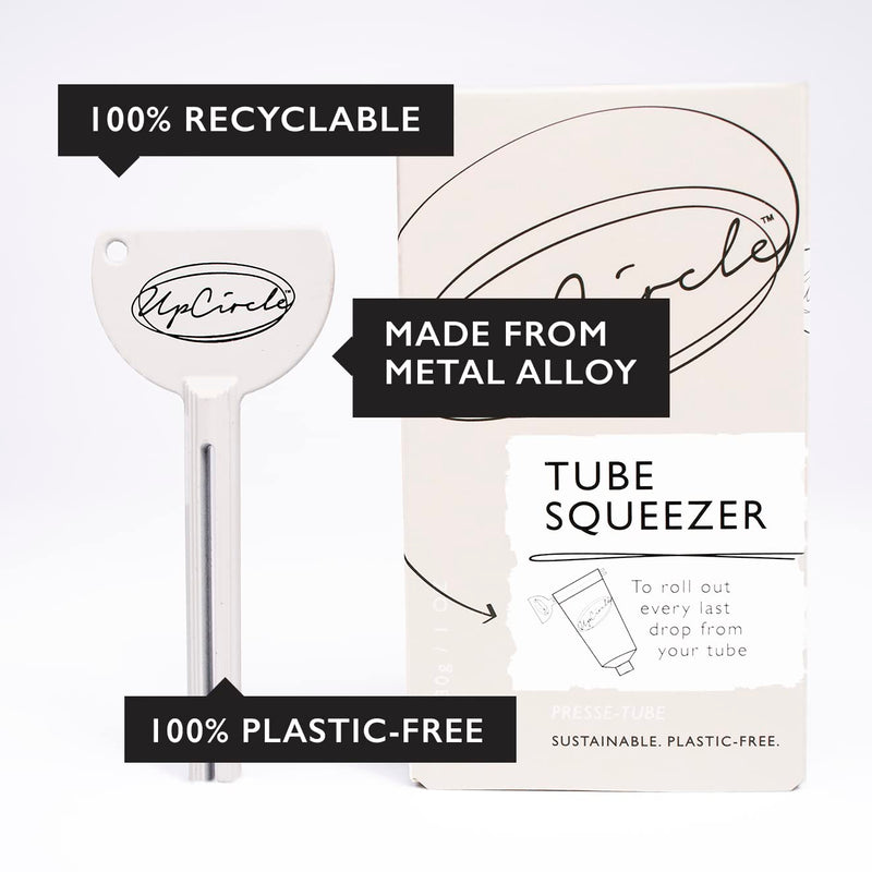 UpCircle Tube Squeezer Key - Plastic-Free + Metal Perfect Way to Get Every Last Drop - Sustainable Bathroom Accessory - BeesActive Australia