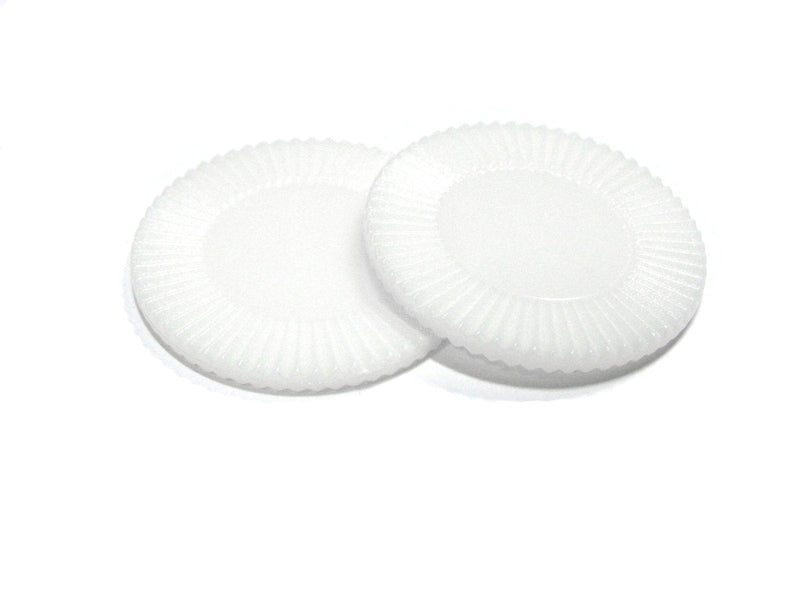 Koplow Games Set of 50 7/8" Easy Stacking Plastic Mini Playing Poker Chips - White - BeesActive Australia