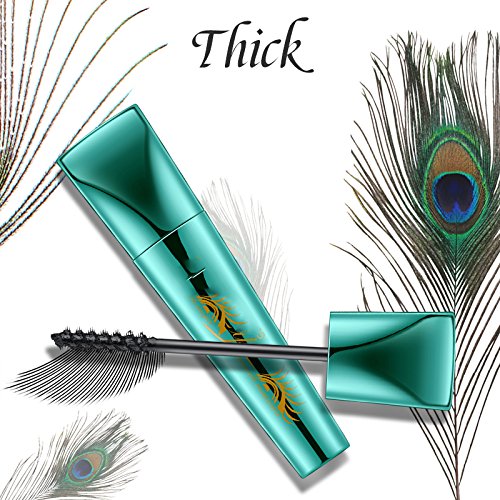 Extend Mascara Lash Mascara 3D Fiber Mascara Liquid Lash Mascara Thick Eyelash Long Lasting with 360 Degrees Spiral Brush Black - BeesActive Australia