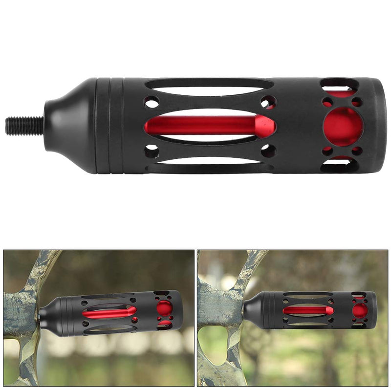 Archery Stabilizer Archery Bow Damper Stabilizer Weight Kit Balance Bar Bow Accessory for Archery Black Red - BeesActive Australia