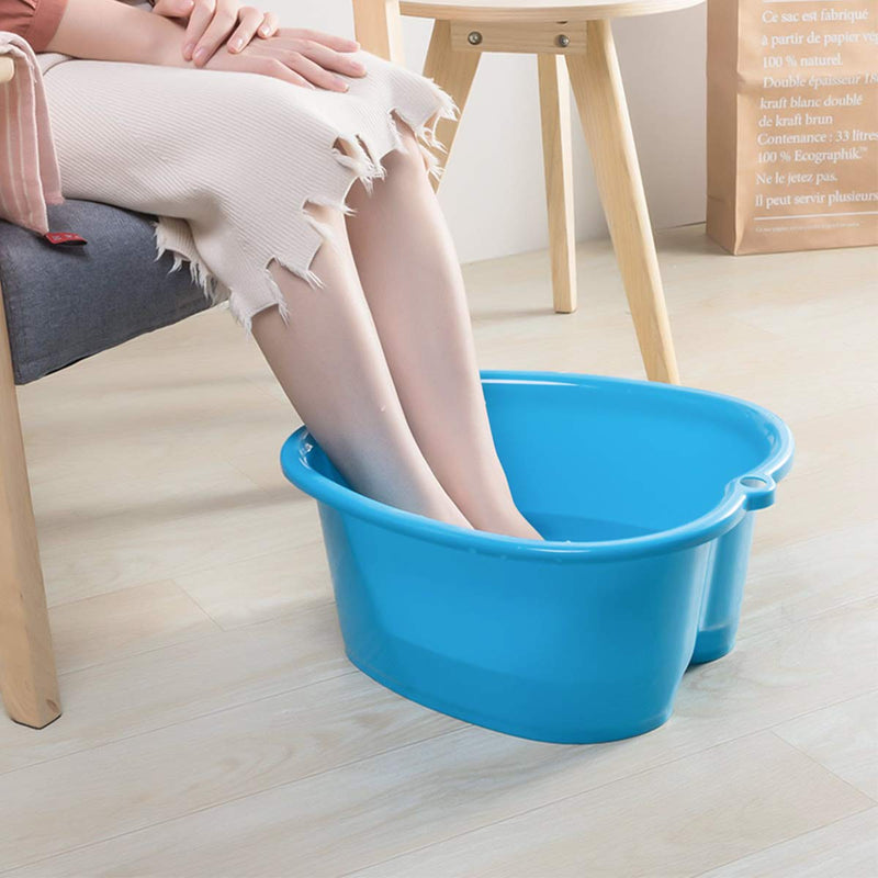 MitButy Large Foot Bath Spa Bowl for Home Use - Sturdy Plastic Foot Soak Basin for Pedicure, Relax, Detox and Massage - Foot Tub Get Rid of Callus, Cuticles, Dead Skin - Fits All Size - BeesActive Australia