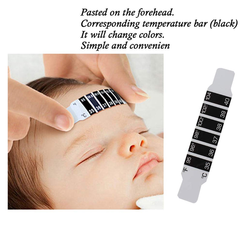 Monkey Baby Forehead Fever Temperature Thermometer Strip– Liquid Crystal Display - BeesActive Australia