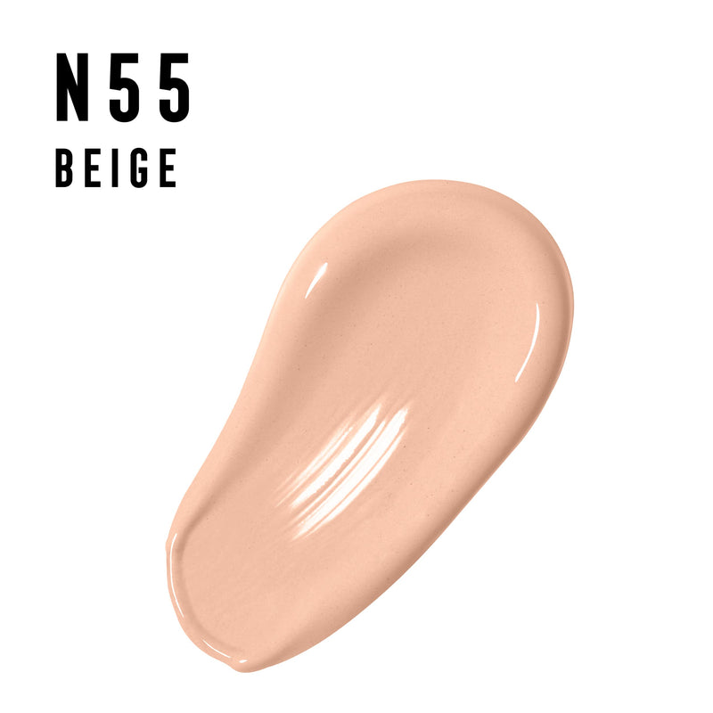 Max Factor Facefinity 3-in-1 All Day Flawless Liquid Foundation, SPF 20 - 55 Beige (Packaging May Vary) - BeesActive Australia