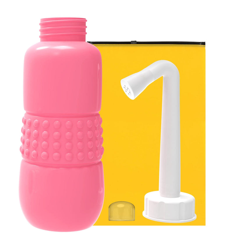 2PCS Perineal Bottle for Postpartum Care - Portable Bidet with Angled Spout for Post Partum Pain Relief. Postpartum Essentials with Storage Bag - BeesActive Australia