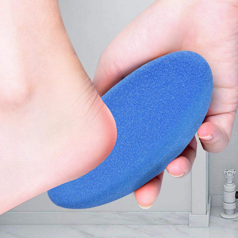 Foot File Callus Remover Scrubber - Flexible Sanding Sponge Buffer Foot Care Pedicure Tool for Feet to Remove Hard Skin 2Pcs - BeesActive Australia