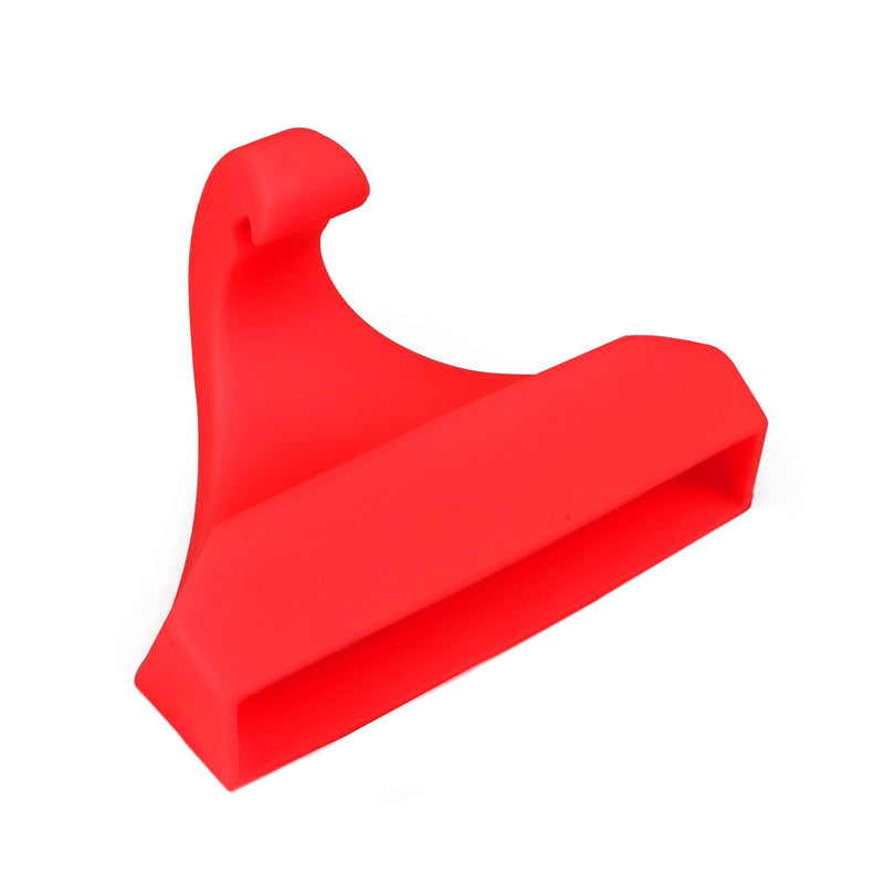 Phone Holder Made for PM5 Monitors of Rowing Machine, SkiErg and BikeErg - Silicone Fitness Products (Red) - BeesActive Australia